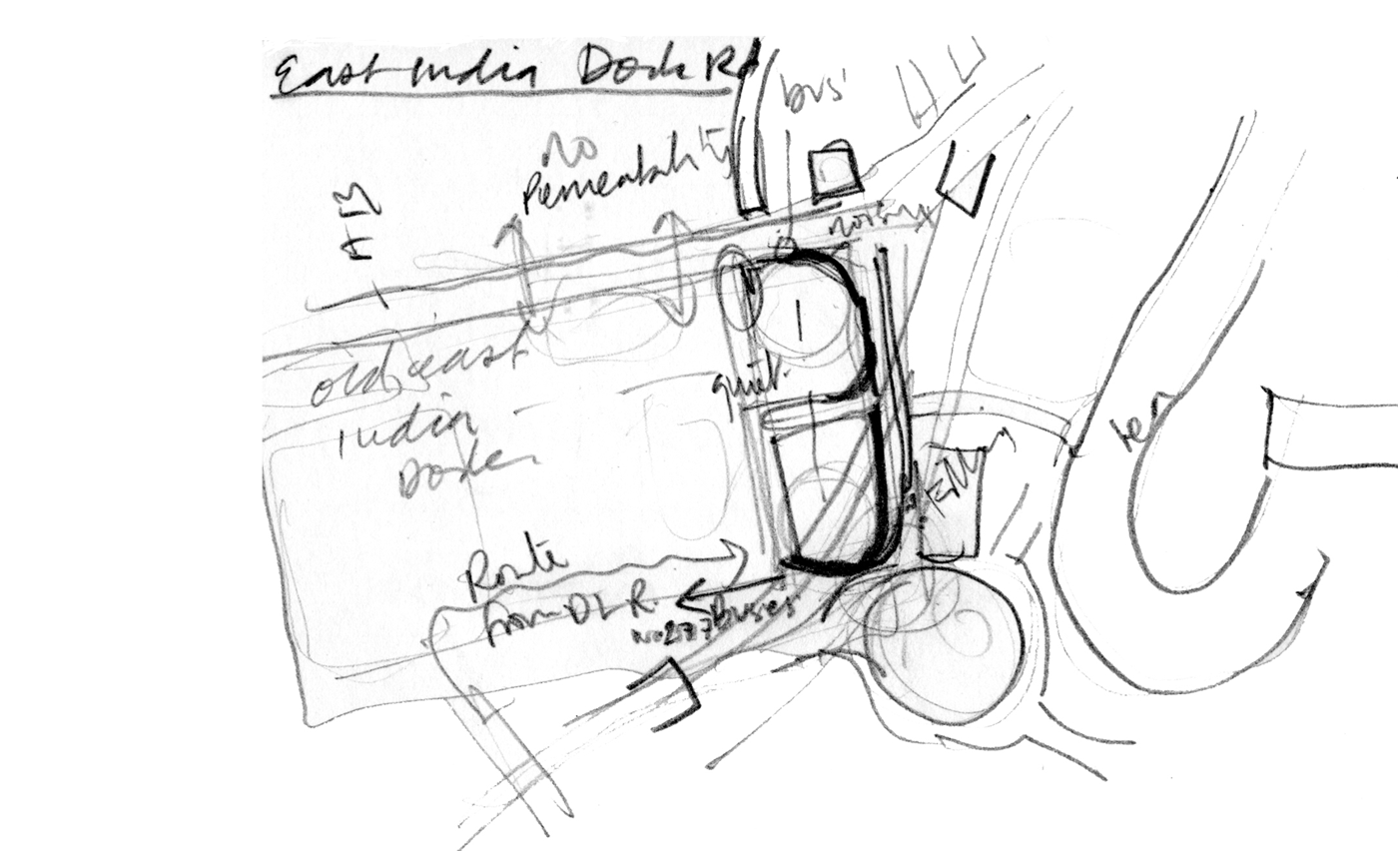 Architects initial sketch