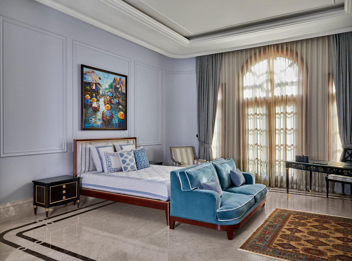 The master bedroom