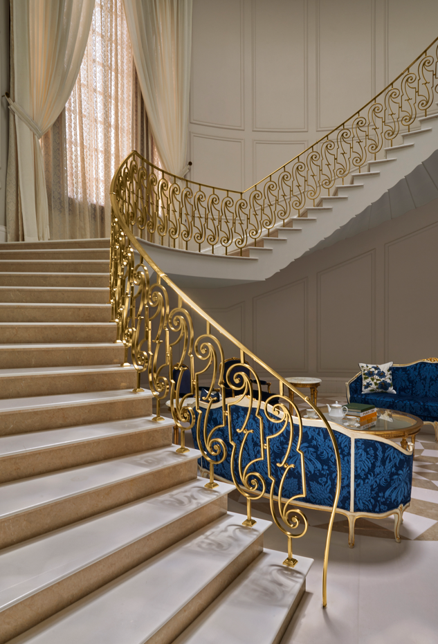 The main staircase